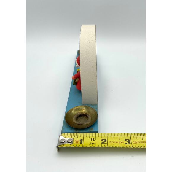 Vintage German Wooden Christmas Display Double Candleholder Wood Arch GDR - READ - Picture 9 of 9